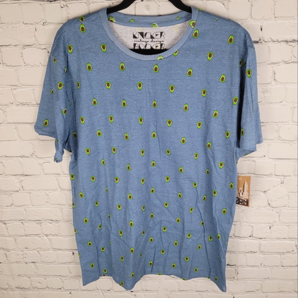 KNICKER BOCKER | avocado short sleeve crewneck t-shirt tee shirt